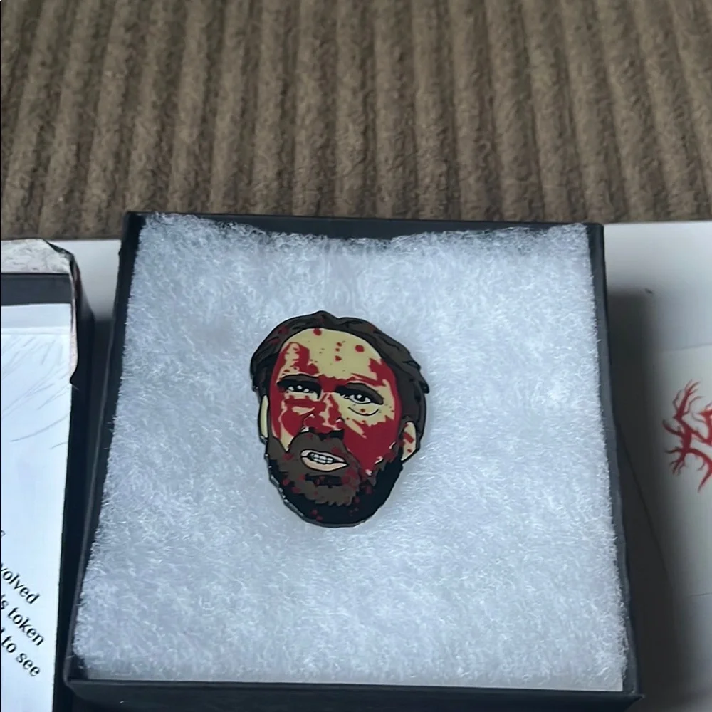 Legion M.  Mandy movie collector pins.